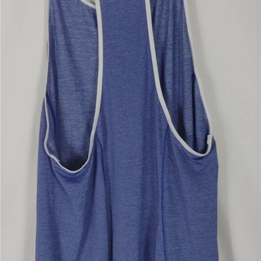 Blue Racerback Tank Top - Picture 4 of 6